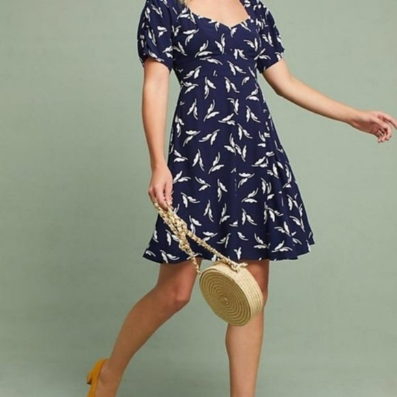 Maeve Anthropologie Printed Swing Dress - Picture 1 of 3